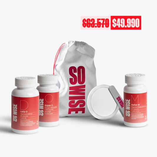 Pack Suplementos So Wise + Espejo